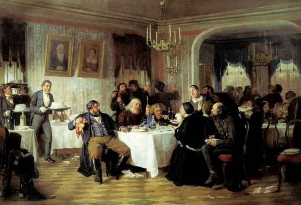 Почему в России было принято сажать за стол незнакомцев? гостепреимство, дворяне, история, россия, традиции