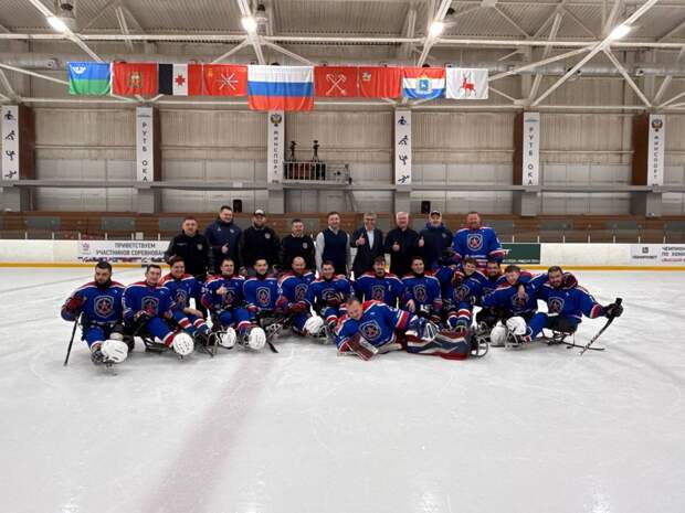 СХК «АКМ-следж» — победитель чемпионата России по хоккею-следж 2026