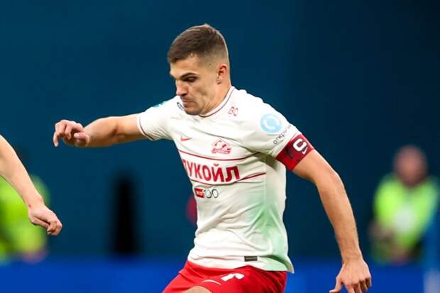 Зобнин вывел «Спартак» вперёд — гол на 8-й минуте матча с «Ростовом»