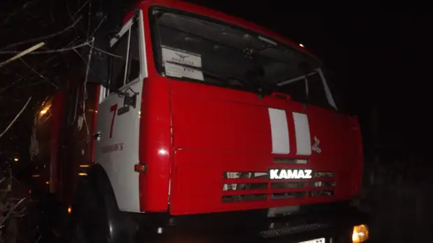 В Ульяновске произошёл пожар в цехе по производству каменных моек