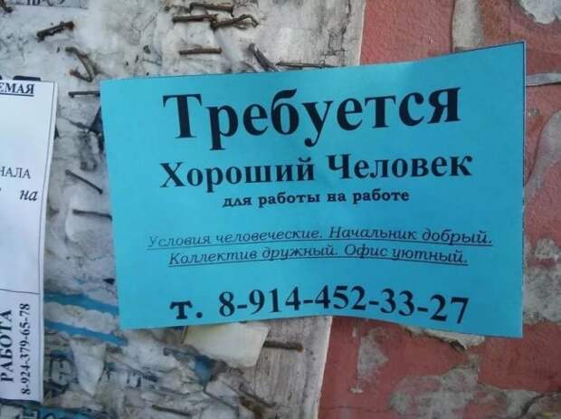 Смешные объявления, приколы в рекламе