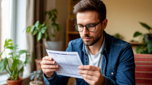 Квитанция за ЖКУ / Изображение сгенерировано 