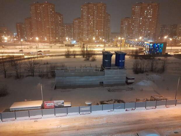 Фотокадр: строительство метро в Северном идет полным ходом