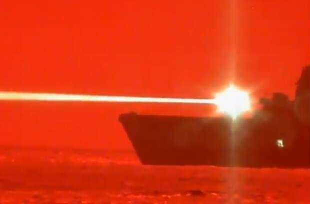 Появились кадры испытаний лазерного оружия для уничтожения морских и воздушных целей (ФОТО, ВИДЕО)
