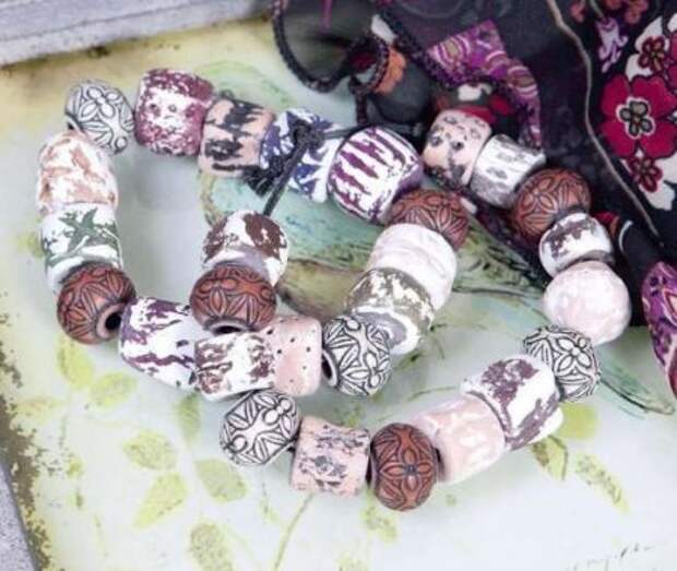 Браслеты из полимерной глины