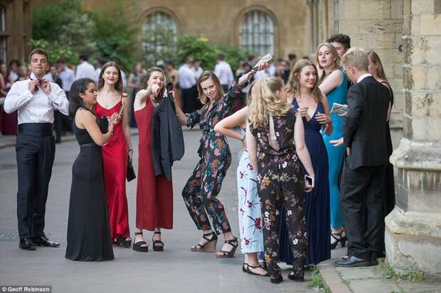 Pulling an all-nighter: Party-loving students prepare to celebrate until the sun comes up on Tuesday morning