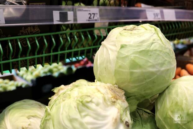 «Руспродсоюз»: более всего в РФ за год подешевели капуста, картофель, лук и яйца