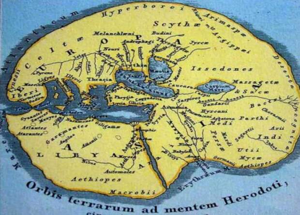 Карта Геродота