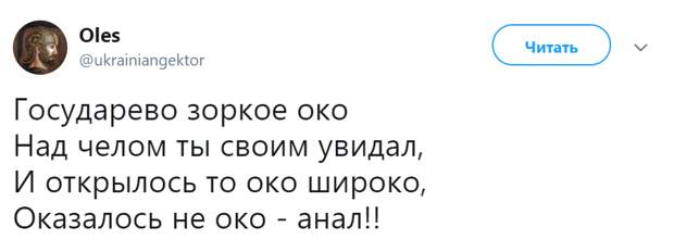 Путин и Государево око