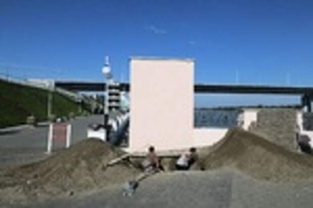 Начался монтаж арт-объекта 