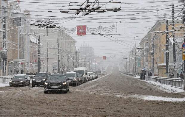 Тульских водителей предупредили об ухудшении погоды 1 января