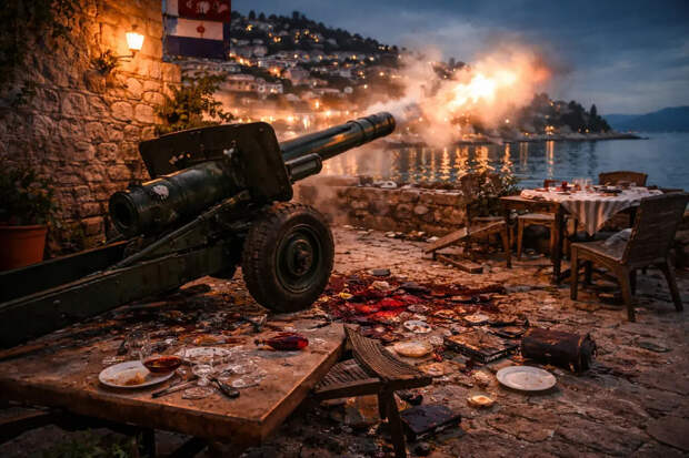 В Хорватии мужчина погиб при перезарядке пушки для праздничного выстрела