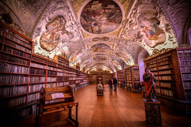 Библиотека Страговского монастыря в Праге
