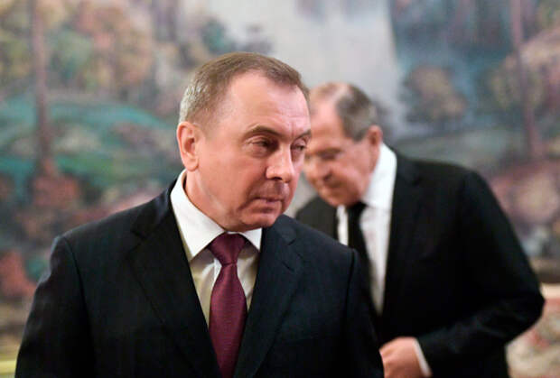 Владимир Макей (на первом плане) и Сергей Лавров