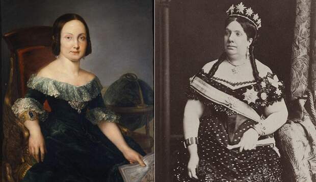 Королева Испании Изабелла II, правившая в 1833-1868 гг. Королева Испании Изабелла II, правившая в 1833-1868 гг.