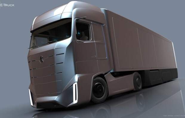 КАМАZ E-Truck – проект отечественного грузовика будущего.