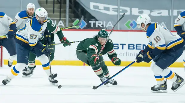 «Сент-Луис» обыграл «Миннесоту» в НХЛ, Барбашёв отметился голом