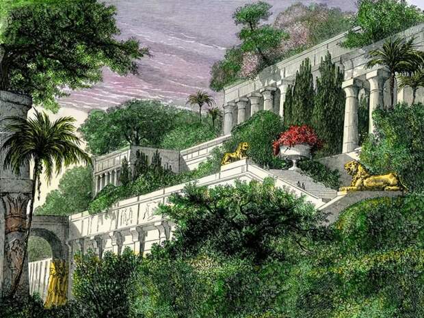 9. Висячие сады Вавилона: история и легенда Загадки истории, в поисках клада, загадочные происшествия
