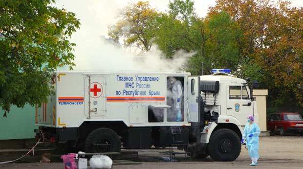 В Симферопольском роддоме проводится дезинфекция от COVID-19