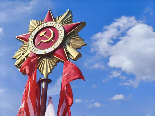 Тула украсилась к 81-й годовщине Победы в ВОВ