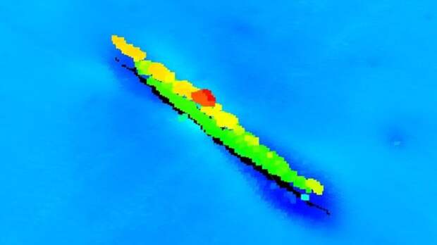 В Северном море обнаружен странный объект, похожий на подлодку