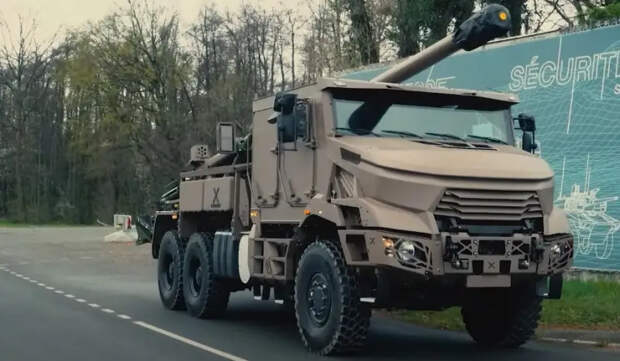 Французская компания представила новую самоходную гаубицу CAESAR Mk II