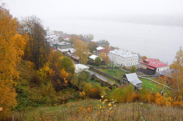 Плёс. Золотая осень на Волге путешествия, факты, фото