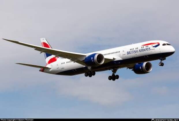 Boeing 787-9 авиакомпании British Airways