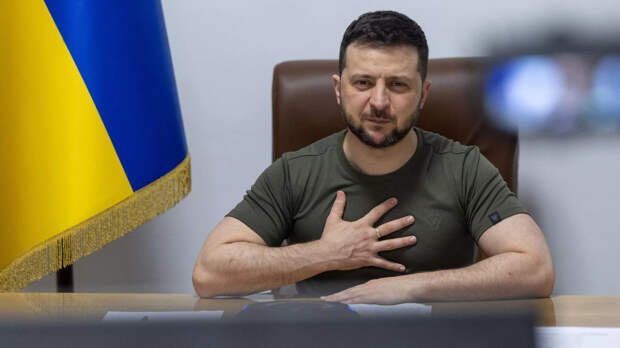 Президент Украины Владимир Зеленский во время выступления в режиме видеоконференции перед парламентом Греции - РИА Новости, 1920, 13.06.2022