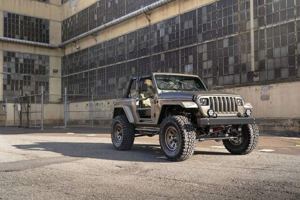 Модифицированный Jeep Wrangler от Quadratec - идеальная ретро-сборка
