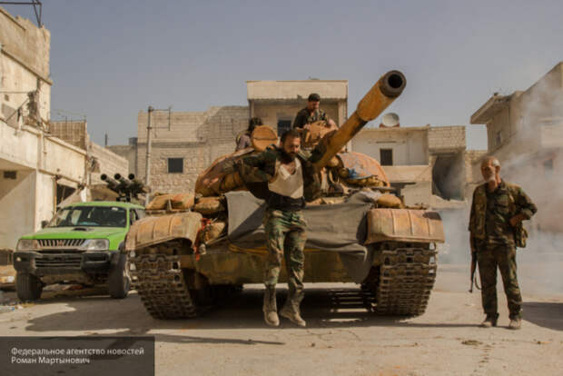 Ракетный удар сил Асада разнёс сразу три важных схрона боевиков в Деръа