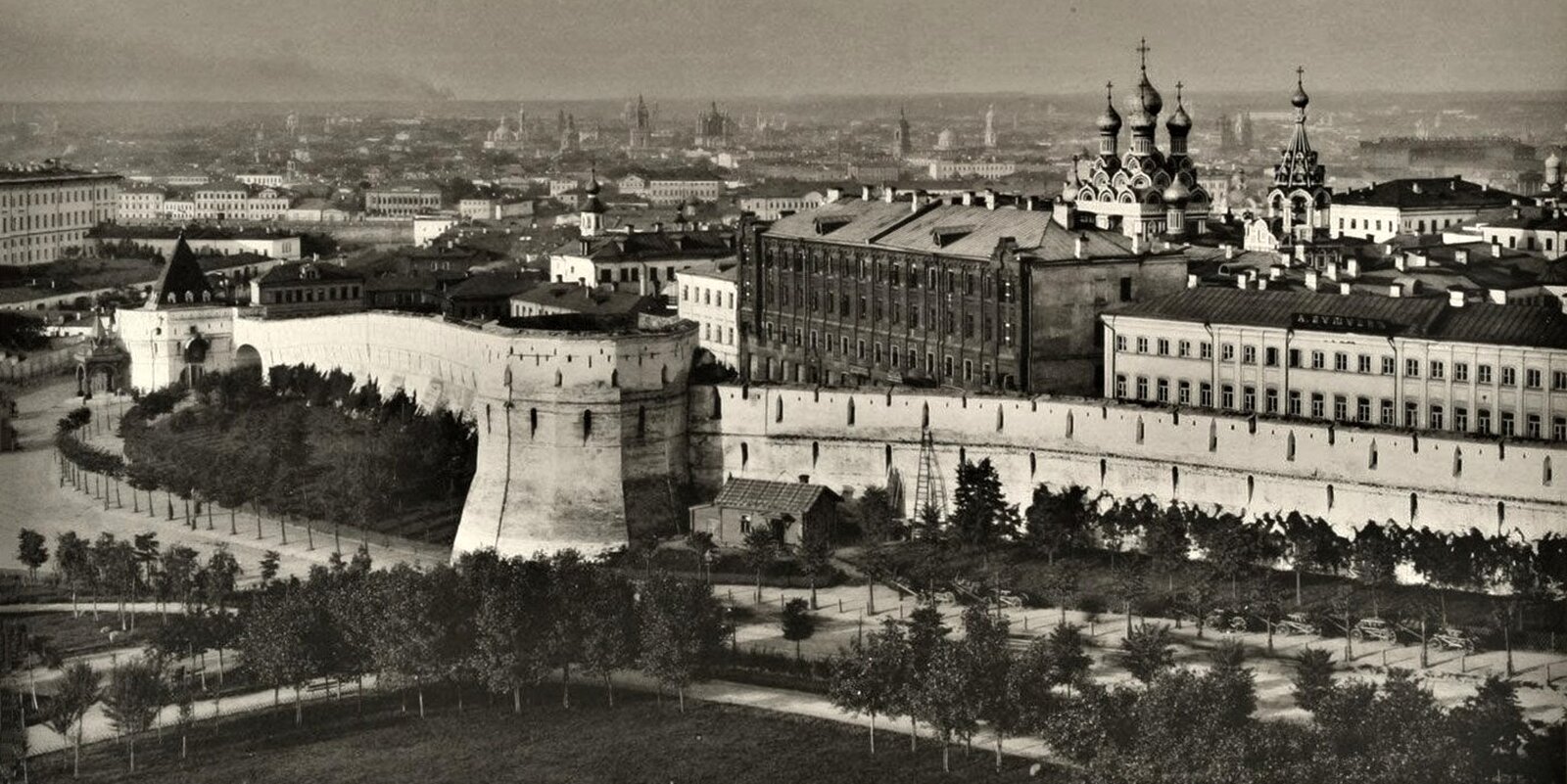 Китайгородская стена. XIX век