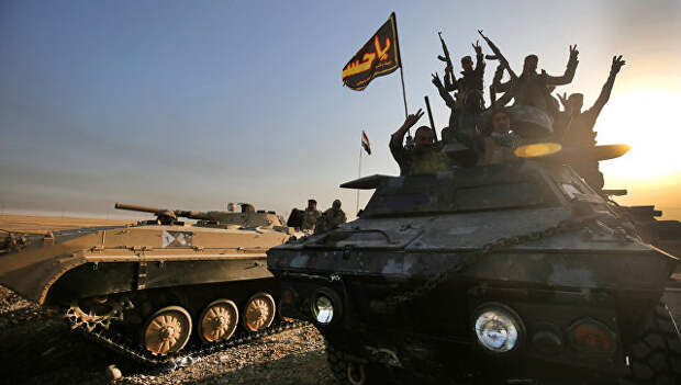 Наступление правительственных сил на Мосул в Ираке