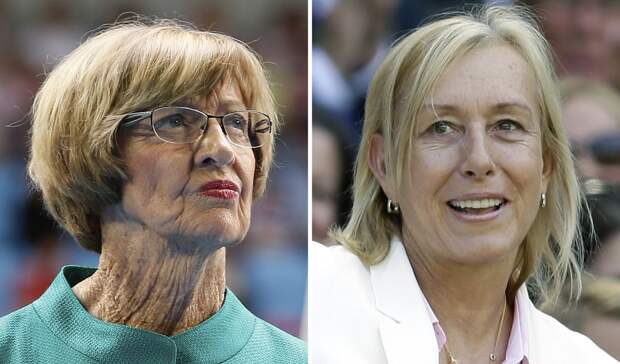 Маргарет Корт и Мартина Навратилова, AP/TASS