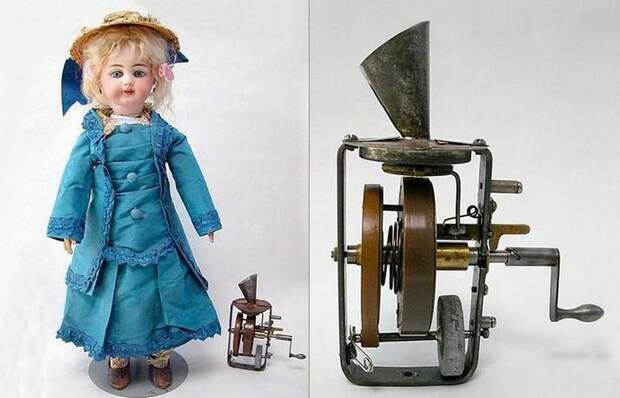 Странное изобретение: говорящие куклы Эдисона.