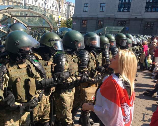 Митинг в Минске. 30.08.2020.