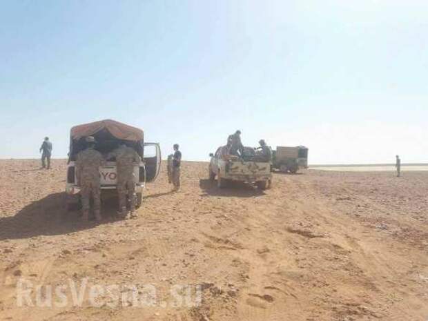 СРОЧНО: Армия Сирии отбрасывает боевиков США от иорданской границы, освобождая 150 км² и 9 погранзастав (ФОТО) | Русская весна