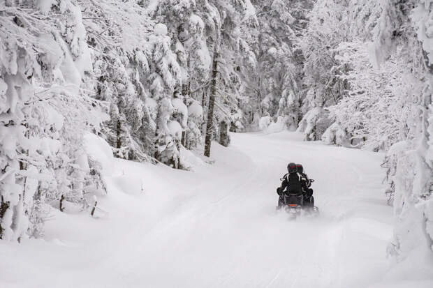RT: у пропавших в Прикамье туристов могли сломаться снегоходы