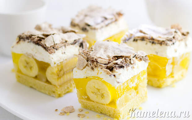 Торт «Банановое чудо» — 21 шаг