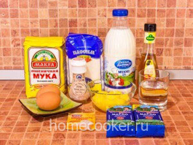 Ingredienty dlya torta Napoleon 300x225 Торт Наполеон