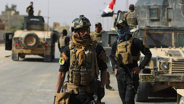Иракские военные в провинции Анбар в районе ирако-сирийской границы. Архивное фото