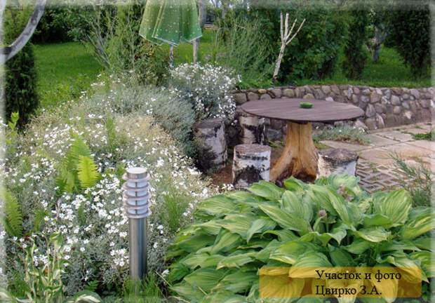 Уютные уголки на дачном участке своими руками