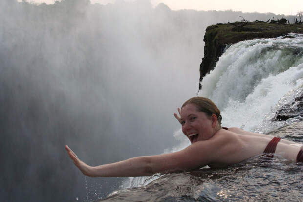 Купель Дьявола на водопаде Виктория Devils Pool 5 Купель Дьявола на водопаде Виктория