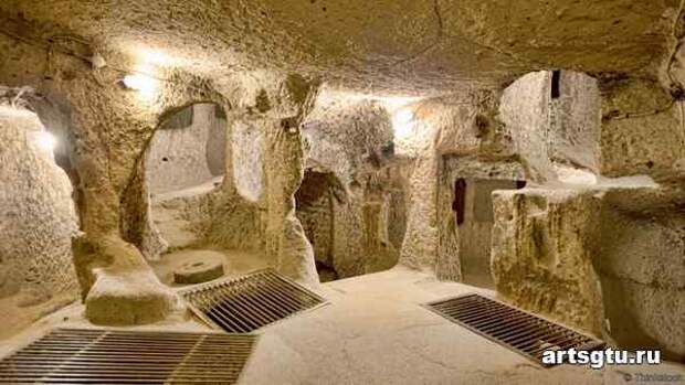 Каппадокия. Деринкую - подземный город в Турции