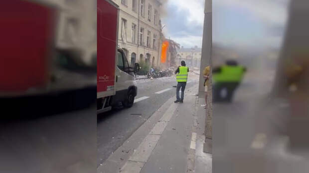 В Париже из-за взрыва пострадали 16 человек