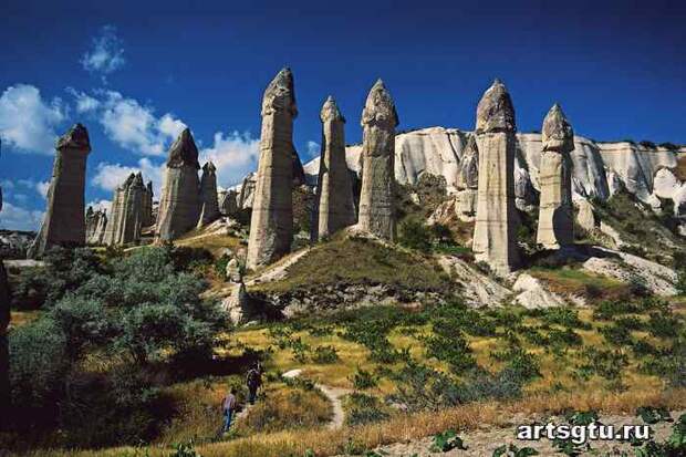 Каппадокия. Древние пещеры в Турции