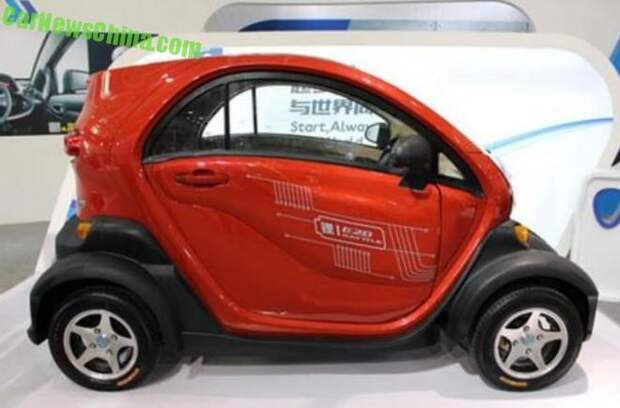 В Китае сделали клон Renault Twizy Twizy, renault, китайский автомобиль, клон, копия