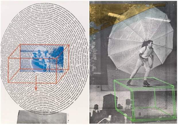 Два других фрагмента из Автобиографии, Роберт Раушенберг, 1968 год. \ Фото: sfmoma.org.