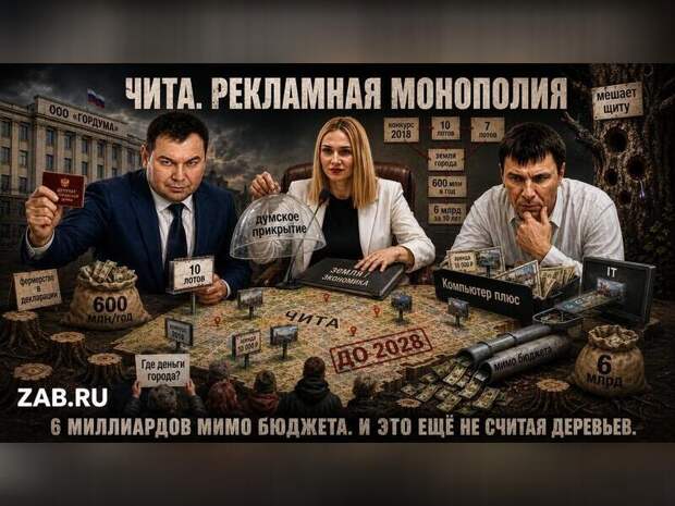 6 миллиардов. Депутаты. Деревья. Яд. Чита ждёт. Открытое обращение к прокурору Забайкалья Александру Яновскому