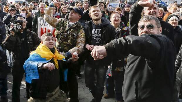 Как Савченко встретили в Одессе